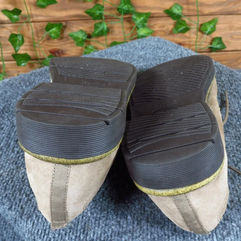 Dr. Scholl's Resolute Men Casual‎ Oxford Shoe Size 7 Comfort Tan Suede